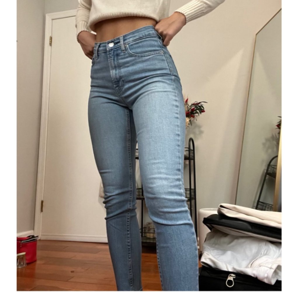Ankle length everlane skinny jeans